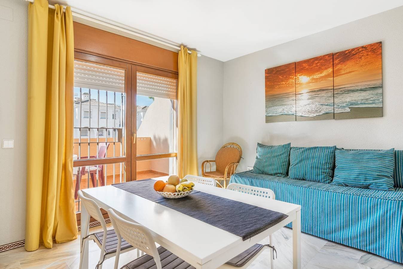 Foto 4 von 25: Apartment in Strandnähe mit WLAN, Klimaanlage, Pool, Terrasse und Balkon