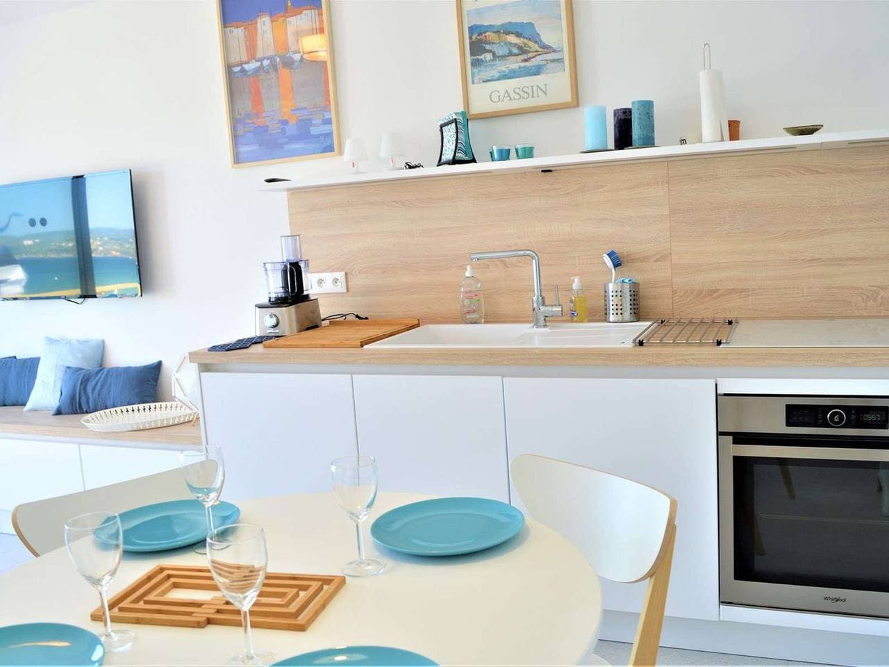 Foto 5 von 18: Klimatisierte 2-Zimmer-Wohnung mit Parkplatz in Cavalaire-sur-Mer