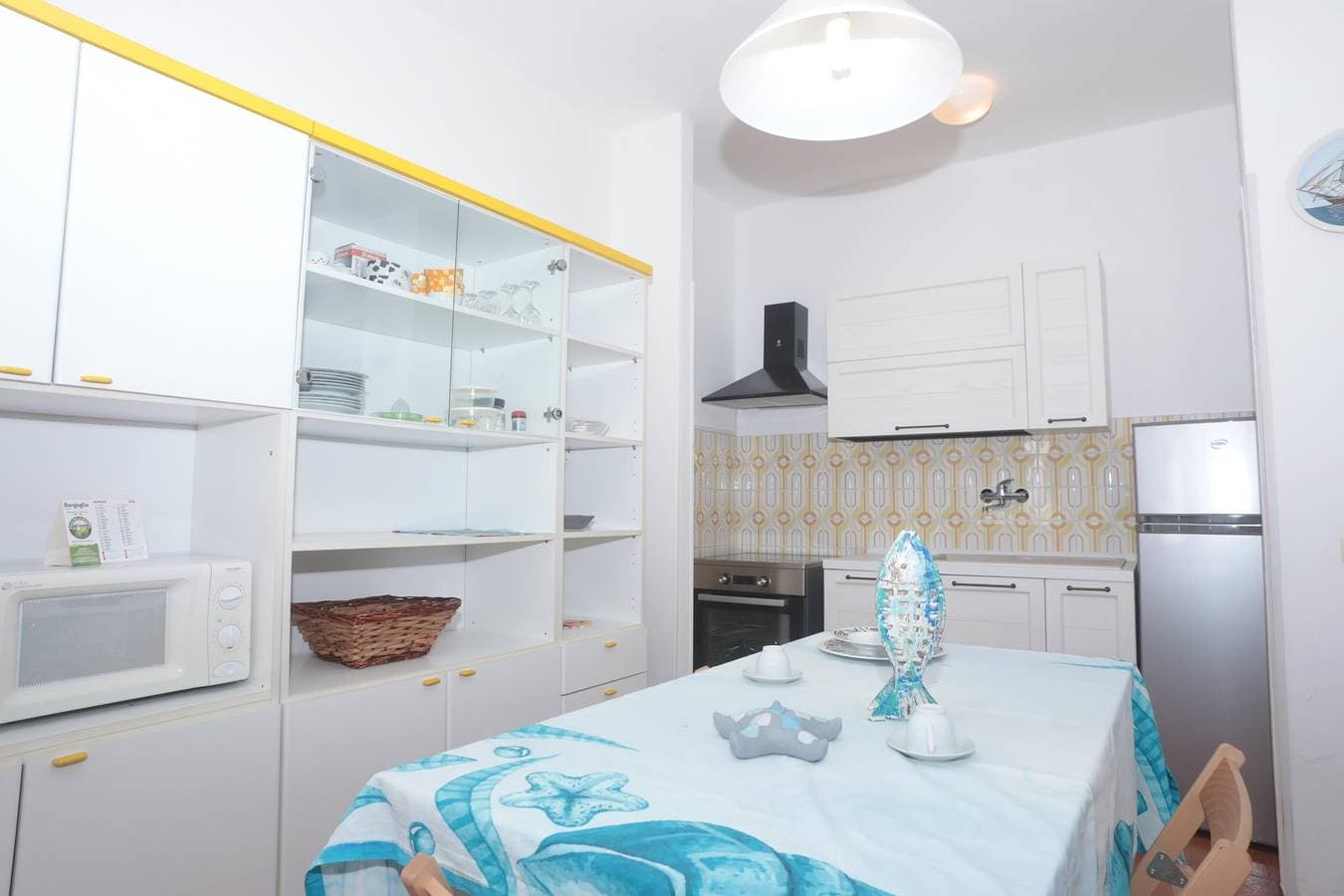 Foto 9 von 41: Residenz Cala di Seta Dreizimmerwohnung Luca mit Meerblick für 5 Personen