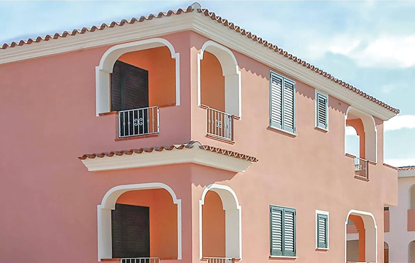 Gemütliche Terrassenwohnung in der Nähe von Siccas Beach 1