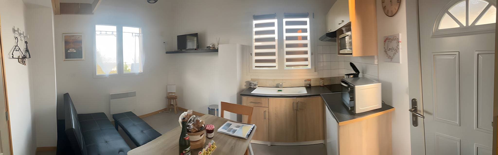 Foto 6 von 16: Chalet „Honfleur“ bei Bbm in Honfleur – Meerblick, Terrasse, Parkplatz