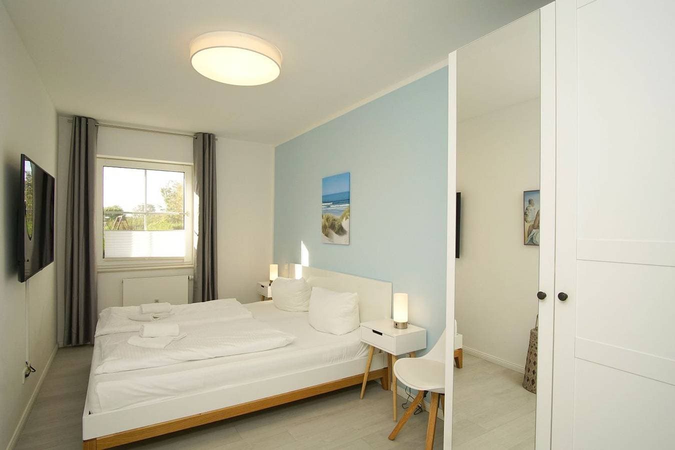 Foto 7 von 21: Moderne Ferienwohnung mit eigener Terrasse - Haus Inselwind FeWo MEERstille