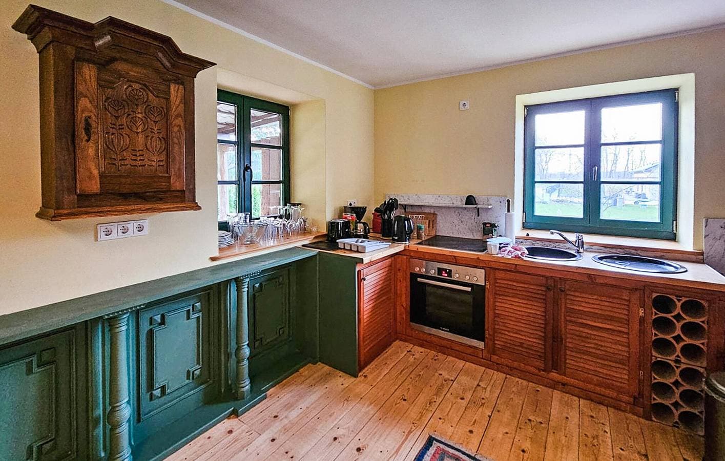 Foto 6 von 19: Geräumige 175 m² große Wohnung mit WLAN, Fernseher und Küchenausstattung