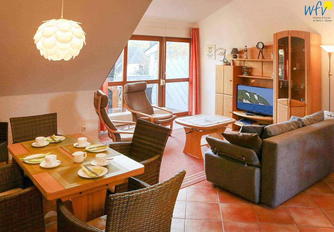 Gemütliche Ferienwohnung im Ferienpark Seedorf mit Balkon und WLAN 1