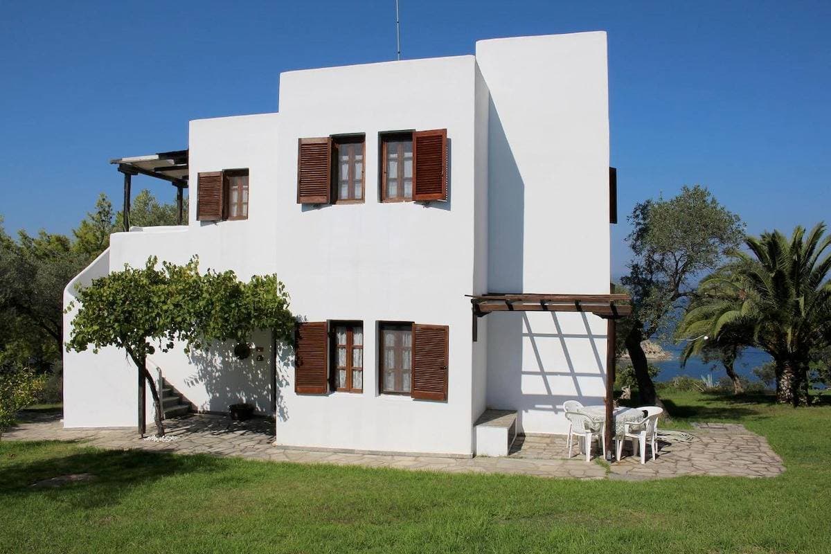Apartment mit einmaligem Blick direkt am Meer, Wifi, Ormos Panaghias, Chalkidiki 1