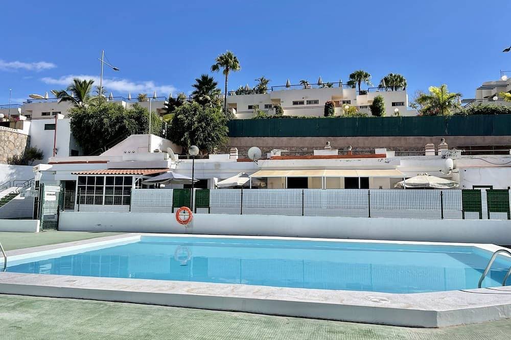 Wohnung in Mogan mit Schwimmbad und Aussicht 1