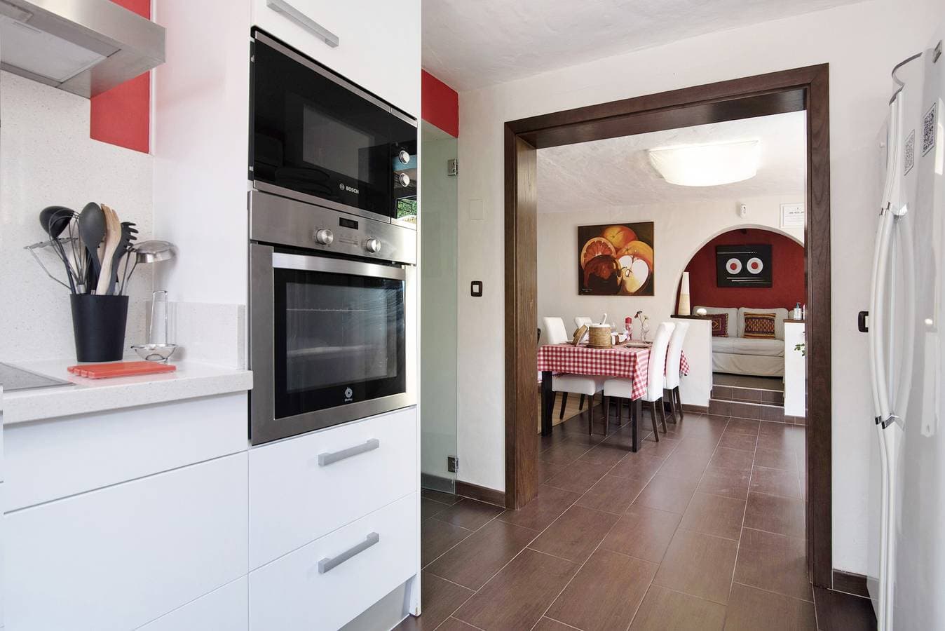 Foto 8 von 32: Ferienhaus "Los Veroles" mit Meerblick, privatem beheiztem Pool und WLAN