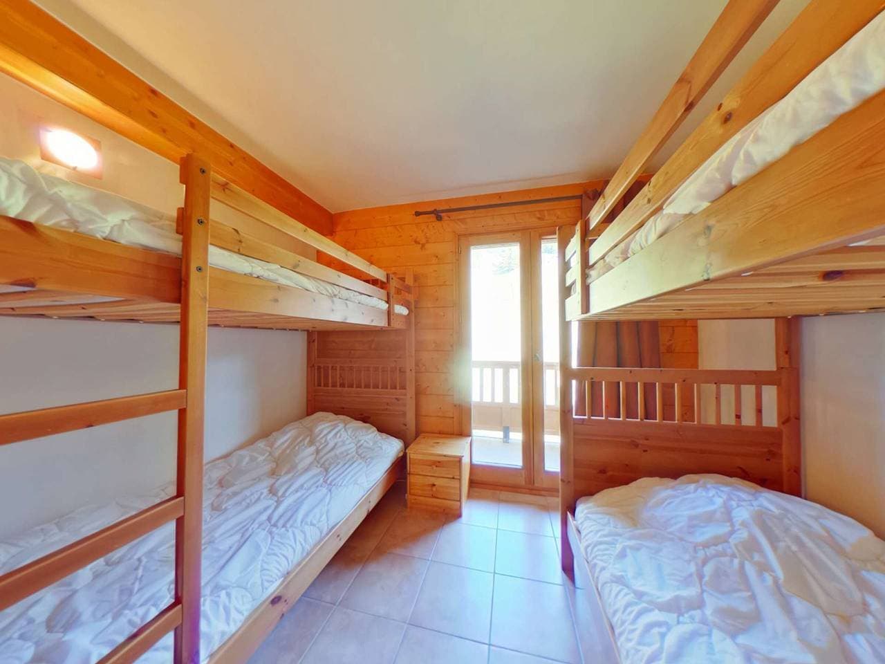 Foto 5 von 15: Duplex-Apartment mit 4 Zimmern in Les Saisies - 8 Pers