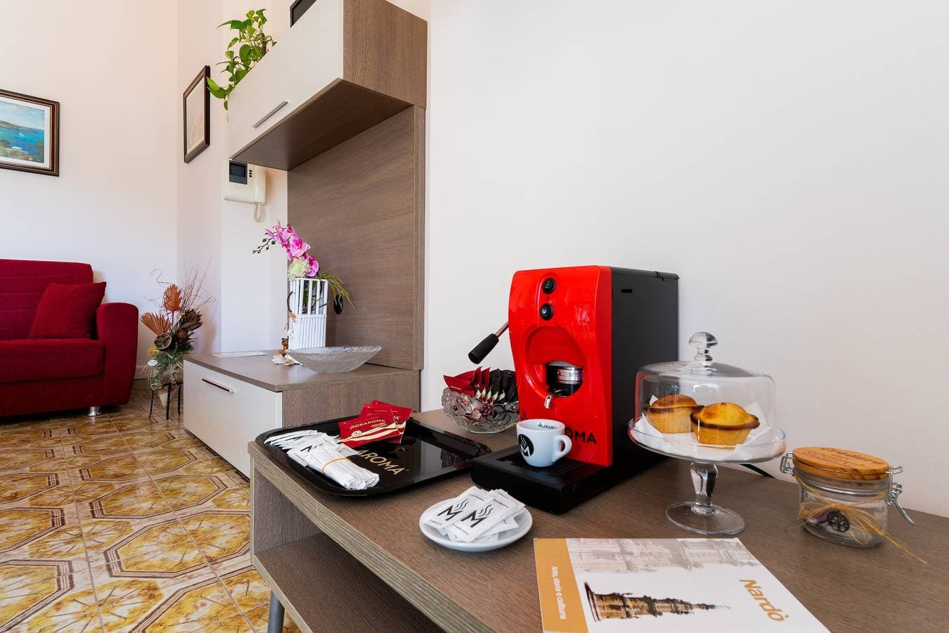 Foto 5 von 22: Ferienwohnung "Casa Vacanze Lu Pizzu Di Nardó" mit 2 privaten Terrassen, Balkon und WLAN