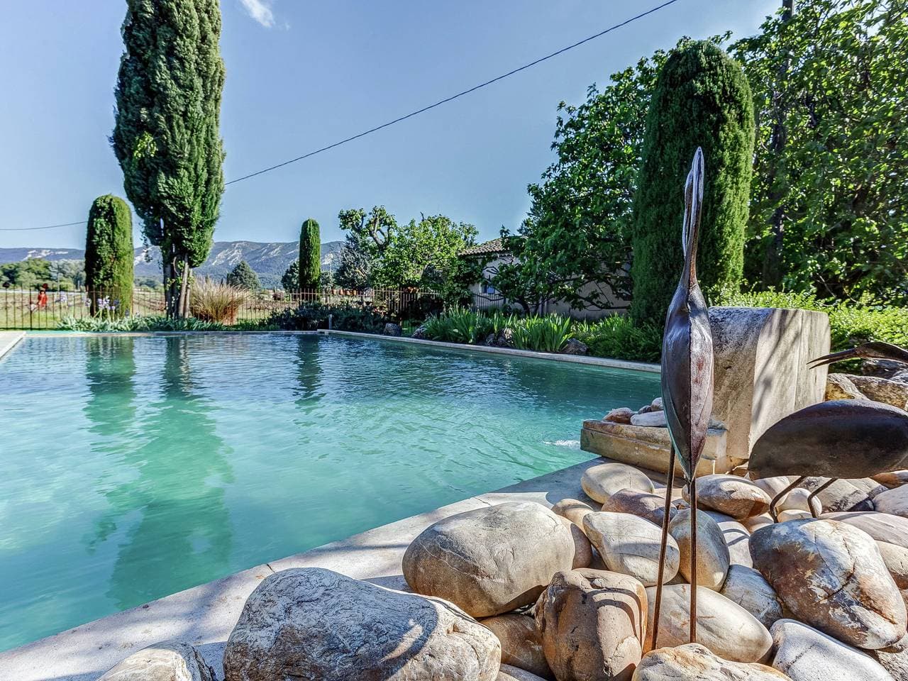 Provinzielles Cottage in Oppede mit Swimmingpool 1