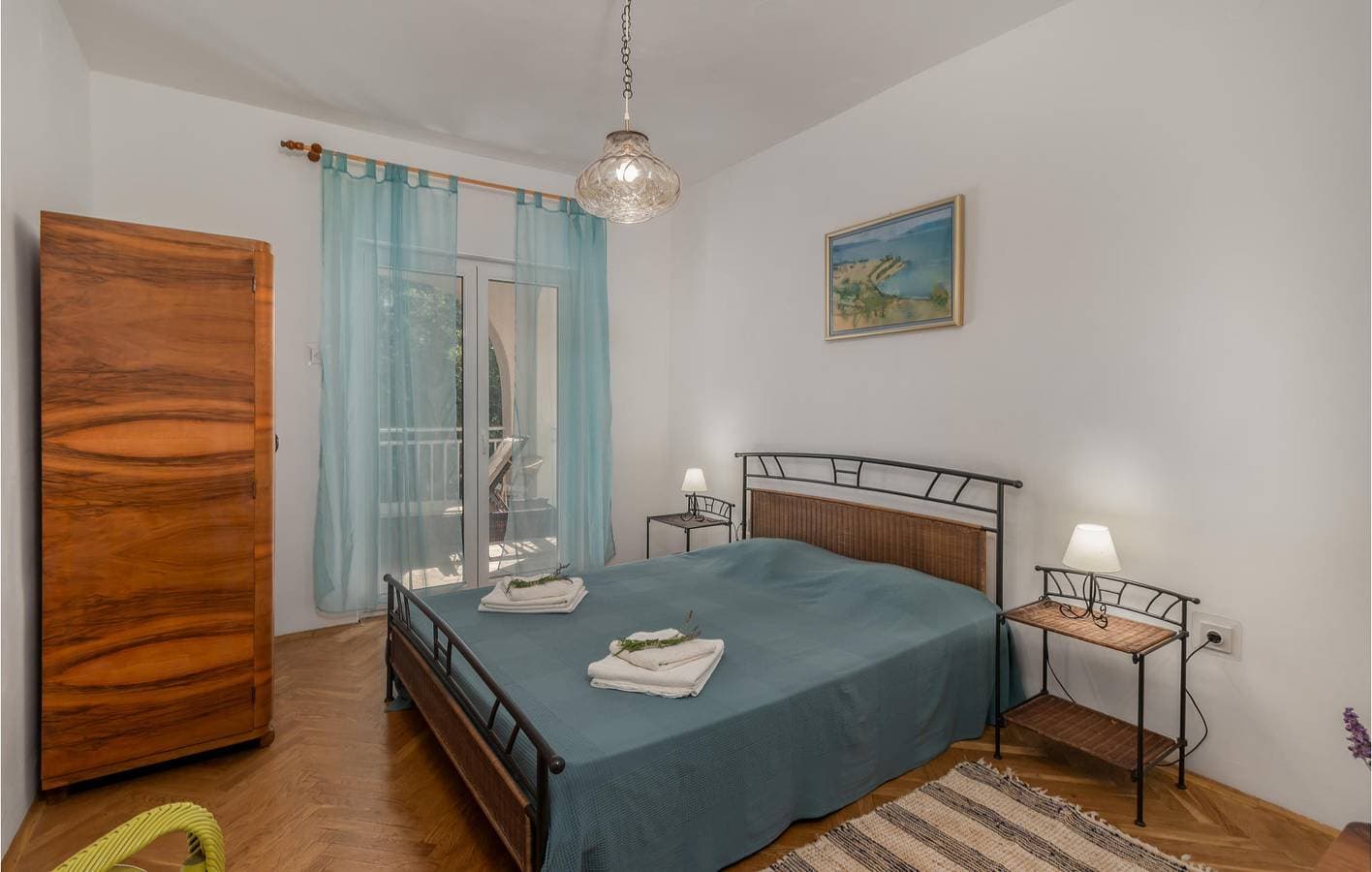 Foto 8 von 32: Gemütliche Ferienwohnung mit Meerblick, Terrasse und Parkplatz – in der Nähe von Klenovica