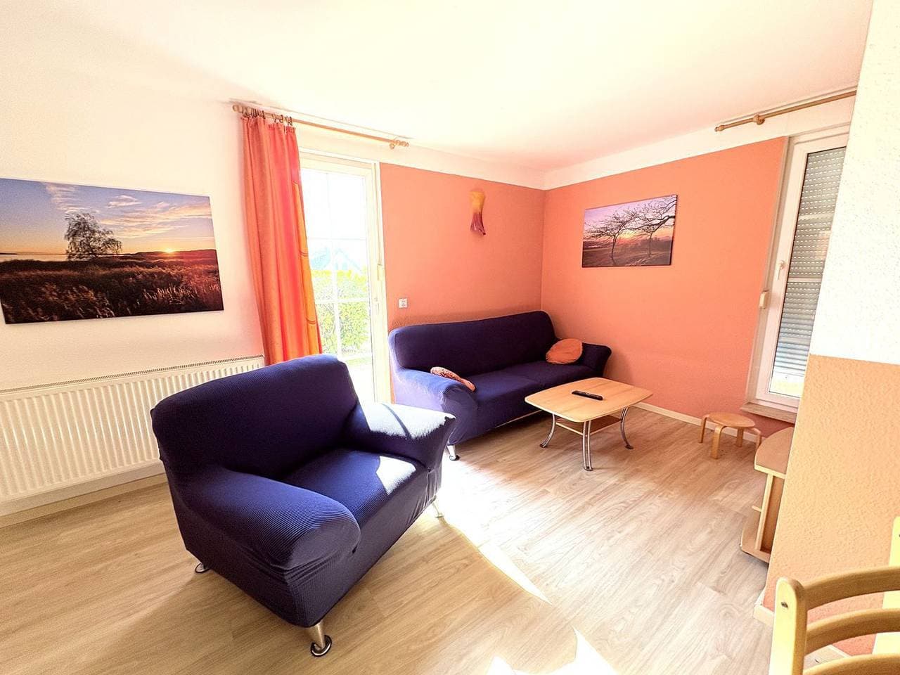 Foto 2 von 15: Sonnige Ferienwohnung mit Südterrasse und zwei Schlafzimmern in Alt Reddevitz