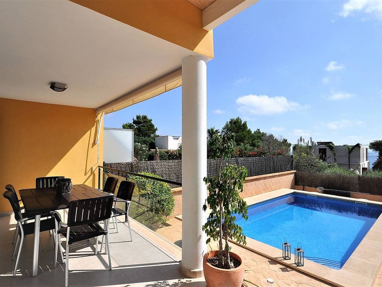 Foto 4 von 40: Preciosa villa con vistas al mar, piscina privada, aire acondicionado y wifi id
