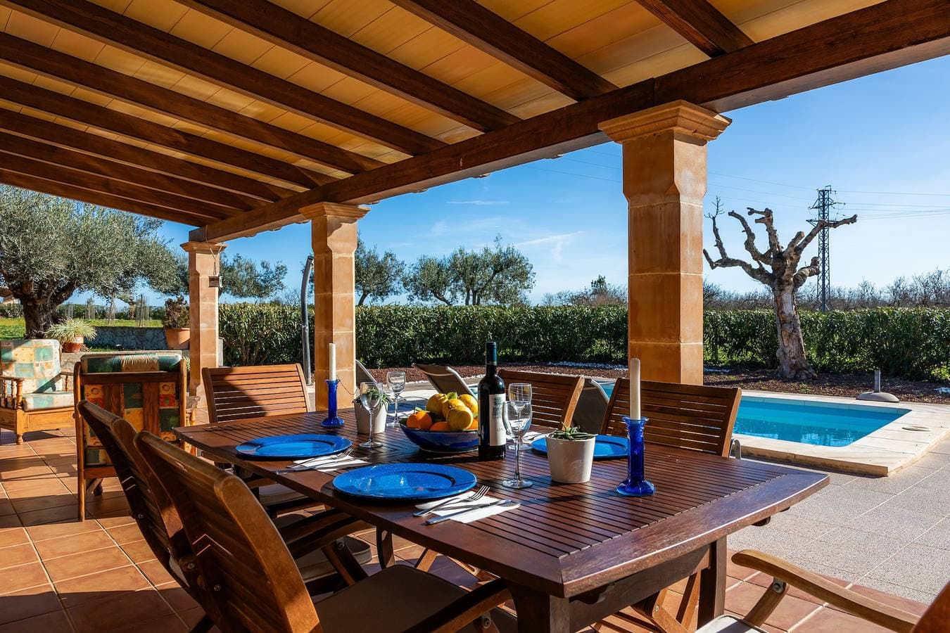 Foto 5 von 31: Villa 'Els Ametlers' mit Bergblick, Wi-Fi und Klimaanlage
