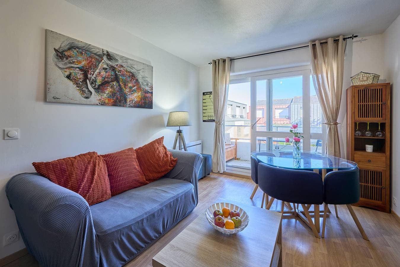 Foto 10 von 15: Ferienwohnung für 4 Personen mit Balkon