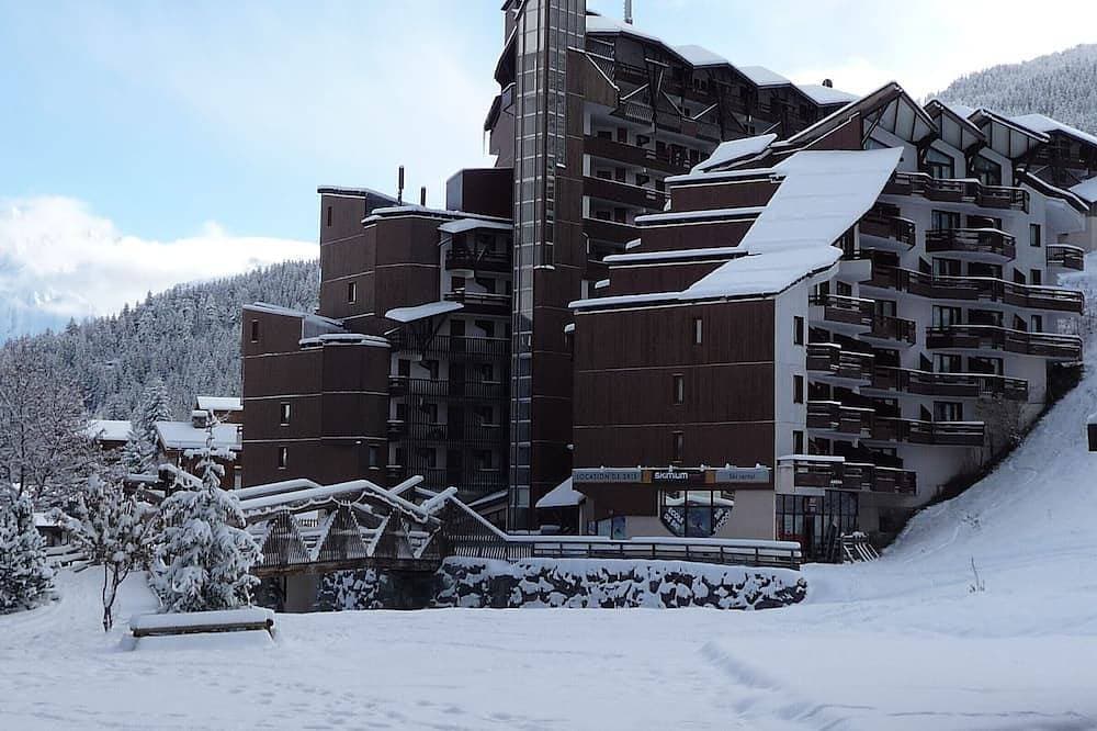 Foto 9 von 16: Modernes 3-Zimmer-Apartment, Ski-in/Ski-out, La Tania, Parkplatz inklusive