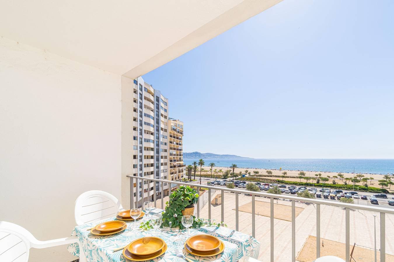 Foto 4 von 24: Komfortable Studiokabine 20 m vom Strand entfernt mit Meerblick