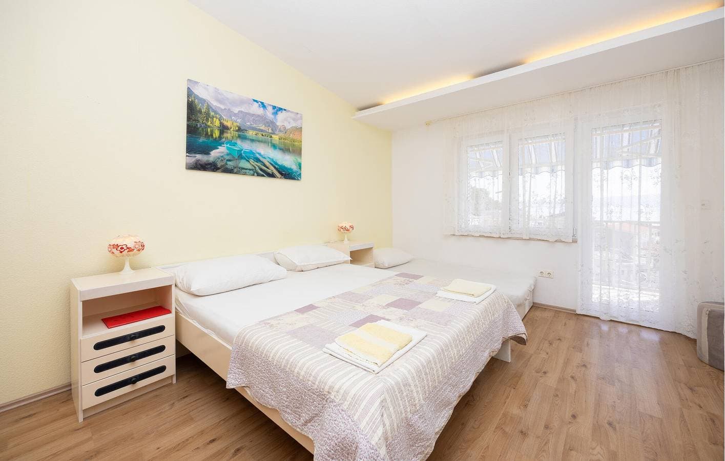 Foto 8 von 25: Apartment mit Meerblick, Wifi, AC, Pool und Terrasse