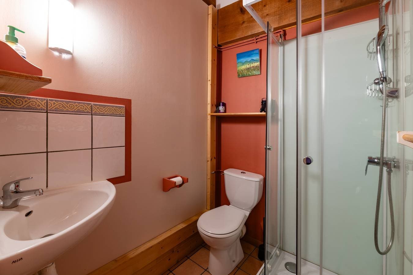 Foto 11 von 22: Gästehaus „La Chastanha – Zimmer 2“ mit Bergblick