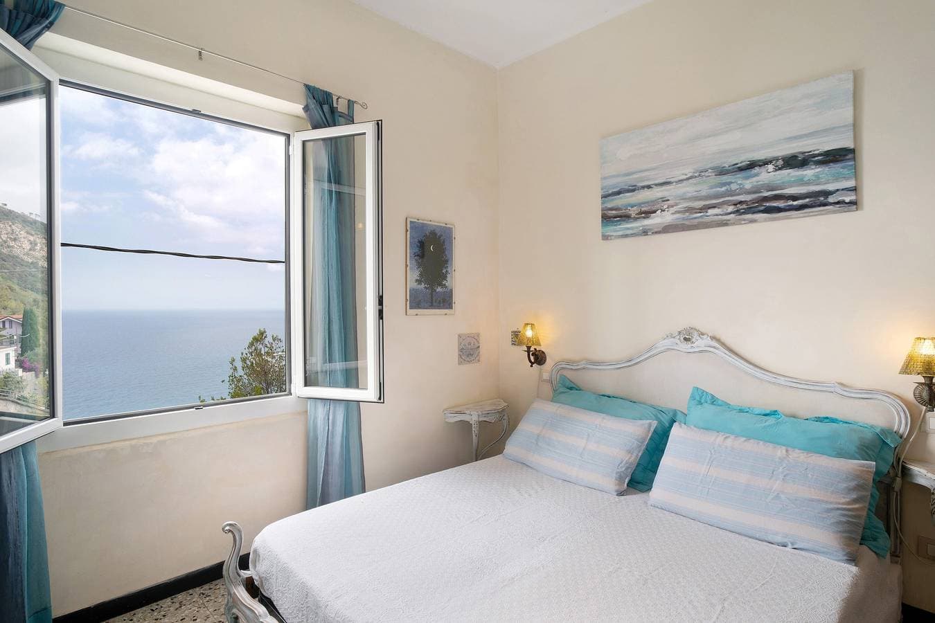 Foto 6 von 29: Ferienwohnung 'Oasi' mit Meerblick, Terrasse und WLAN