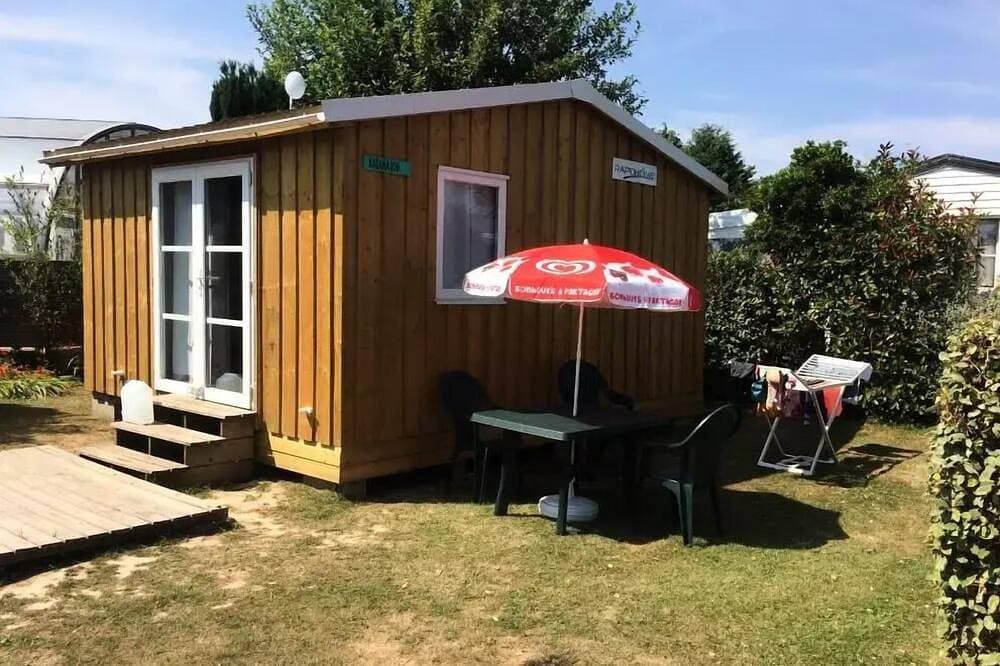 Foto 11 von 13: Camping Le Rivage **** - Bungalow Tit home 3 Zimmer 4 Personen ohne Bad