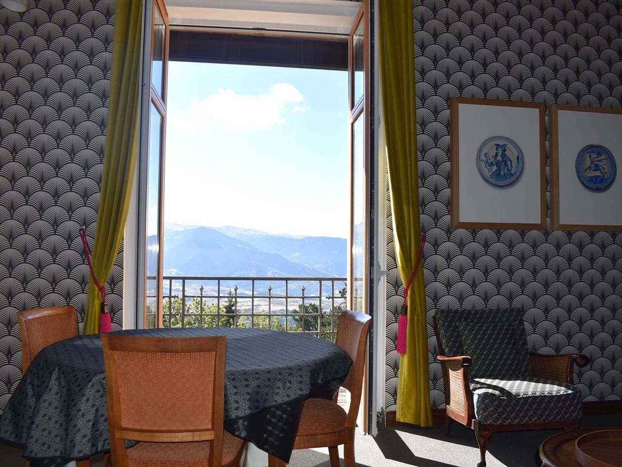 Foto 7 von 10: Art-Déco-Studio in Font-Romeu mit Pyrenäenblick