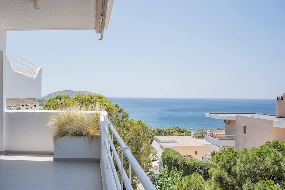 Moderne Meerblickwohnung in Athen Riviera, bester Sonnenuntergang in Griechenland 1