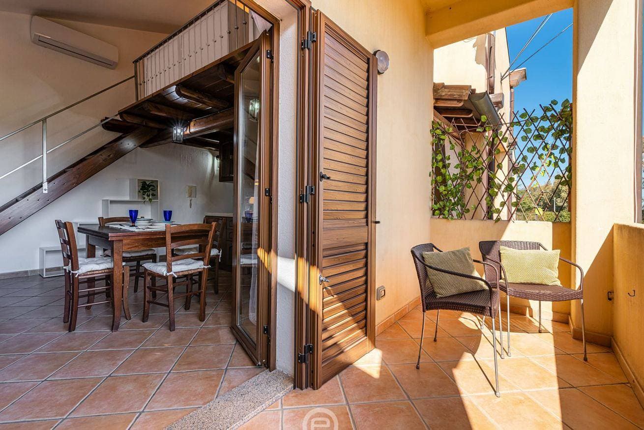 Foto 5 von 28: Ferienhaus für 2 Personen mit Balkon/Terrasse
