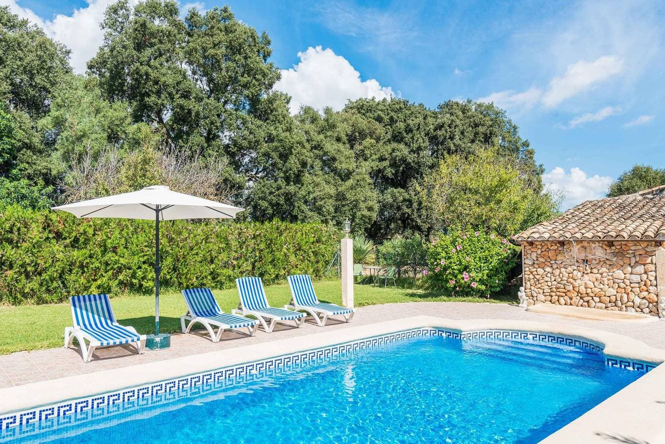 Foto 4 von 33: Sa Figuera Blanca - Ferienhaus mit privaten Pool in Buger.