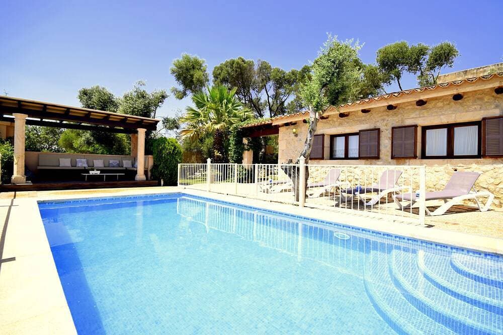 Sehr ruhig gelegene Finca bei Petra, Pool Panoramaweitblick, Ortsnah 1