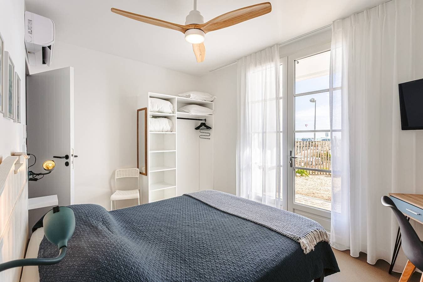 Foto 4 von 25: Appartement La Dune mit kleinem Garten, Meerblick, privater Terrasse und WLAN