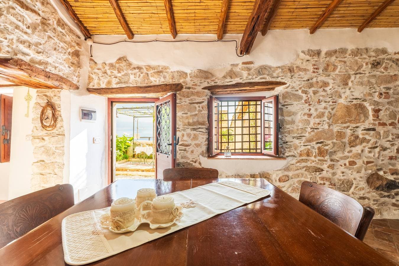 Foto 12 von 26: Ferienhaus 'Casa Della Nonna Nel Borgo' mit Bergblick, privatem Garten und Wi-Fi