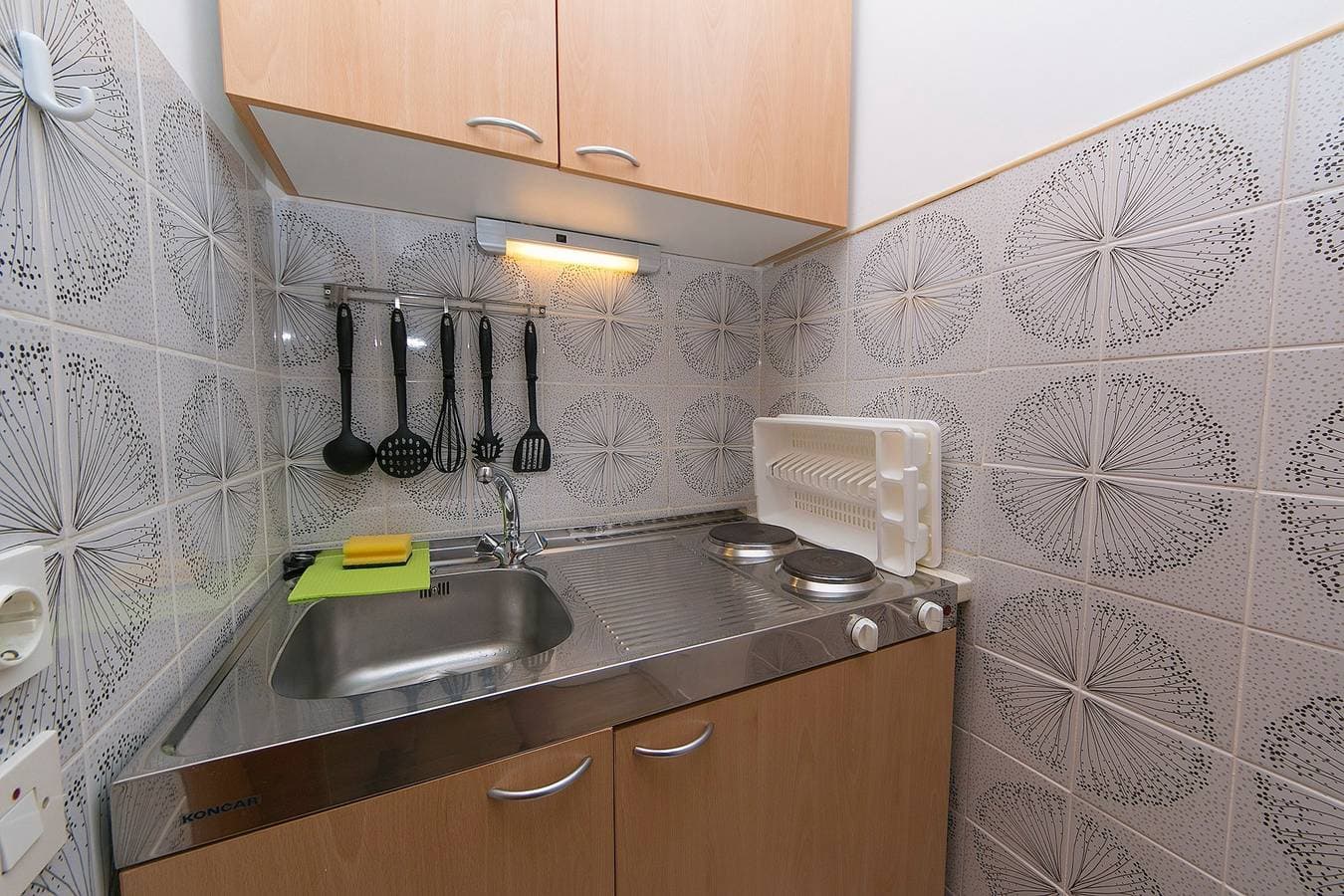 Foto 5 von 13: Studio Appartement mit Terrasse Brela, Makarska As-20778-a