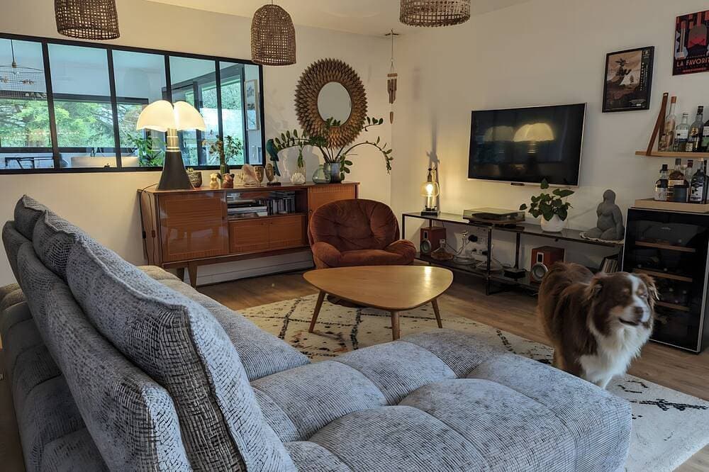 Foto 12 von 30: Gästezimmer „L'Abri des Flots“ mit Pool, gemeinsamer Terrasse und WLAN