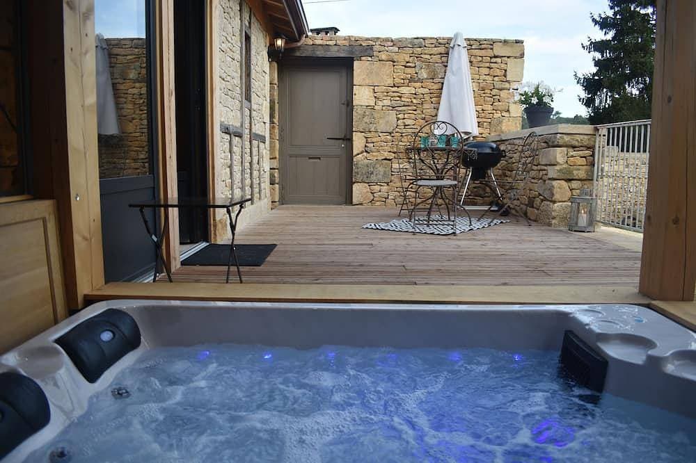 Sarlat Périgord Landhaus, Spa, 1 Schlafzimmer, 2 Pers, ohne Visavis, WIFI 1
