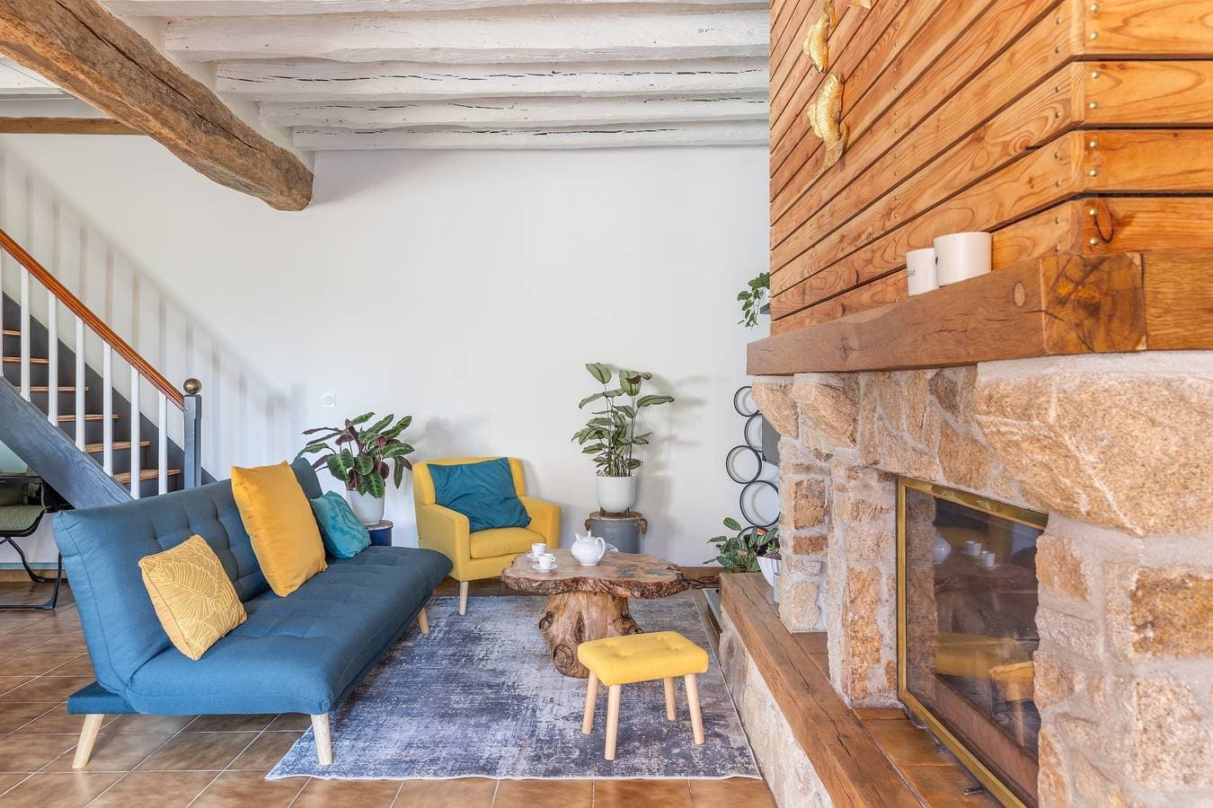 Foto 4 von 26: Ferienhaus 'La Clé Des Champs' mit privater Terrasse, Garten und WLAN