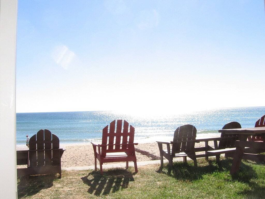 Tiny home steps from the beach. 1
