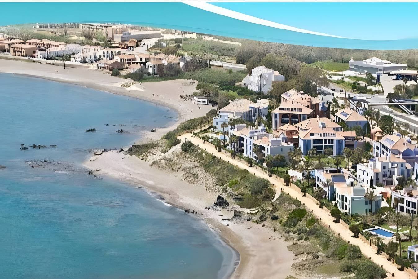 Foto 4 von 21: Apartment 'La Perla De La Bahía, Espectacular' mit Meerblick, WLAN und Klimaanlage