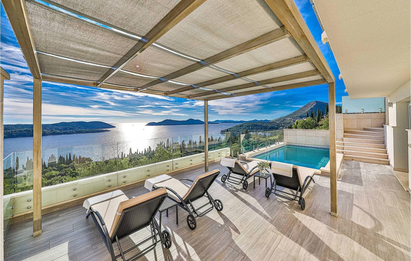 Foto 4 von 46: Schickes Apartment mit 1 Schlafzimmer, Pool und Terrasse, 800 m vom Strand entfernt