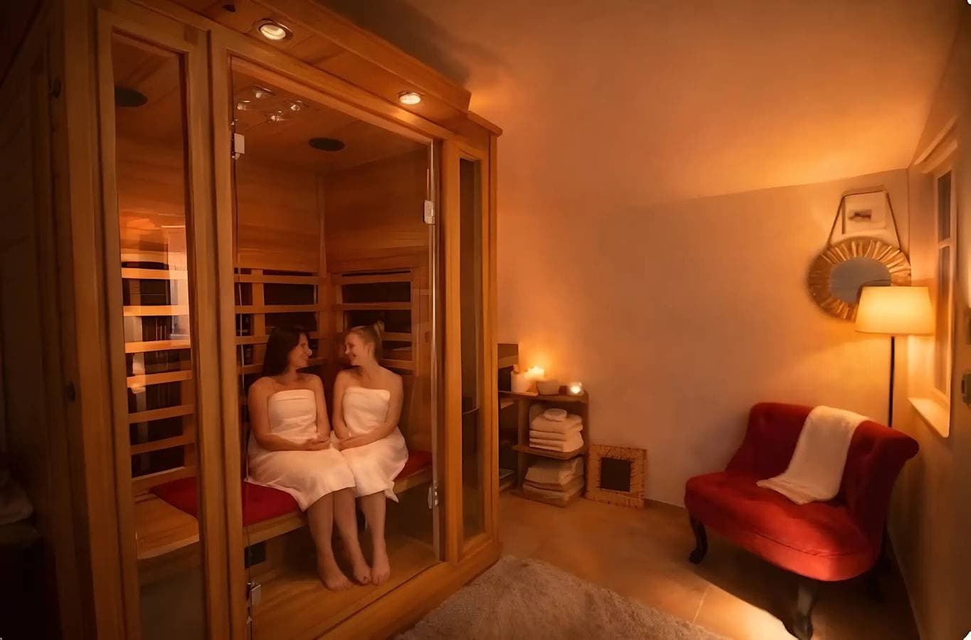 Foto 7 von 18: Gästezimmer „Chambre Belle Époque“ mit gemeinsamer Terrasse, Garten und WLAN