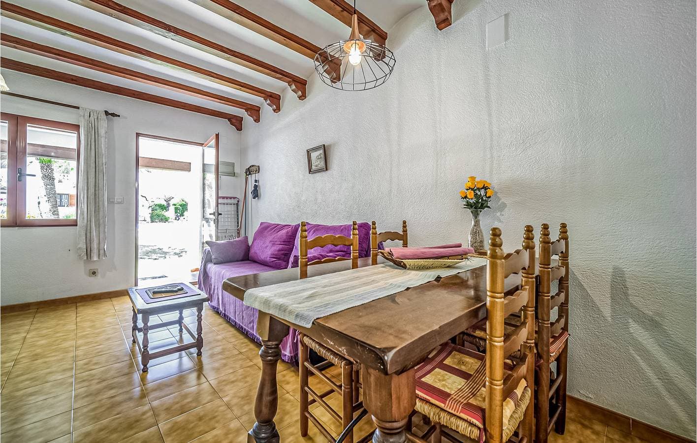 Foto 4 von 21: 400m zum Strand: Wohnung mit TV, AC, Pool & Terrasse