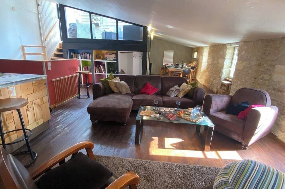 Gîte la Tropézienne Duplex mit Terrasse in der Gironde 3 ch. 6/8 Menschen 1