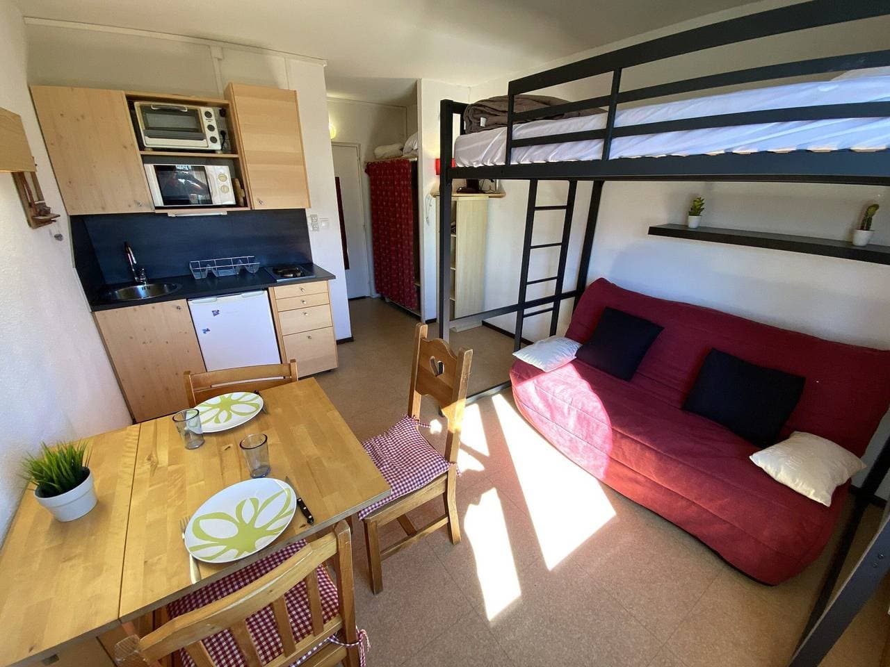 Foto 5 von 25: Renoviertes Studio für 3 Personen, am Fuße der Pisten, mit schöner Talblick – Superdévoluy