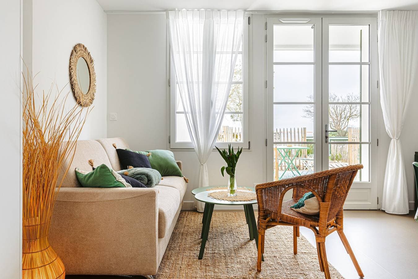 Foto 3 von 26: Appartement La Plage – Meerblick, private Terrasse und WLAN