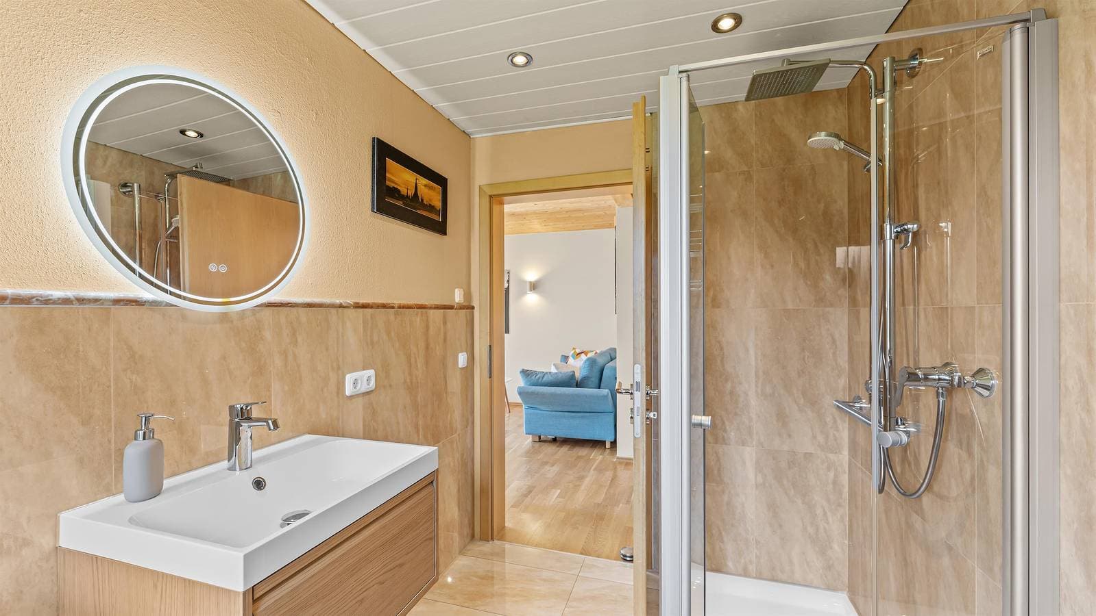 Foto 9 von 15: Moderne Ferienwohnung mit Sauna