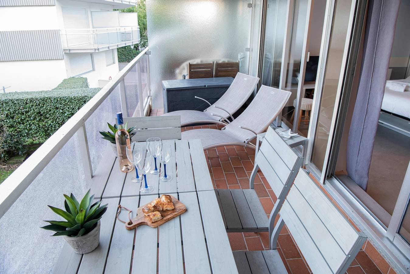 Foto 8 von 14: Ferienwohnung für 4 Personen mit Terrasse