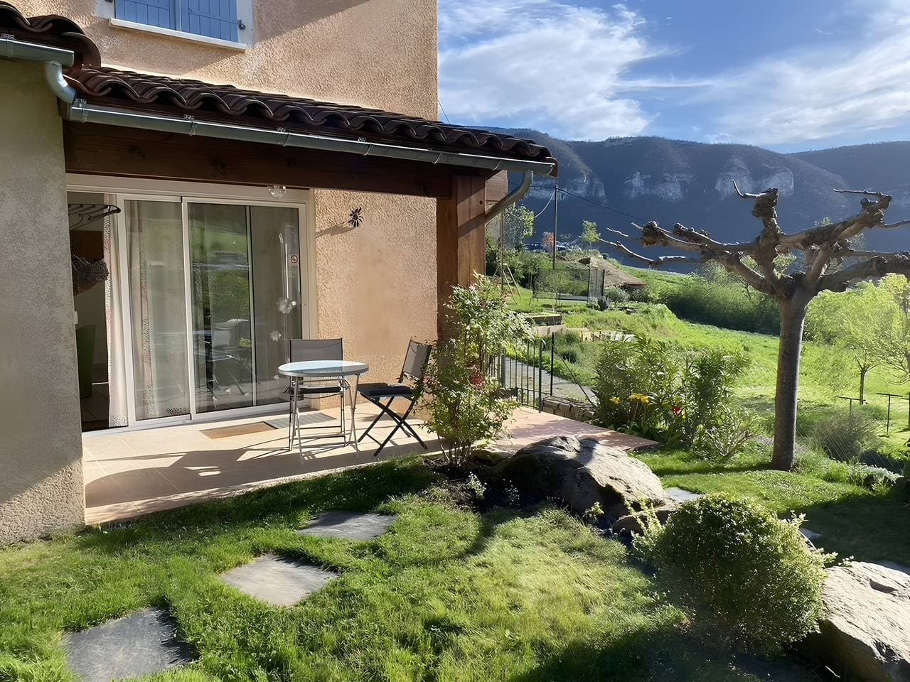 Foto 3 von 18: Villa „Gîte Le Calcadis“ mit Bergblick, WLAN und Klimaanlage