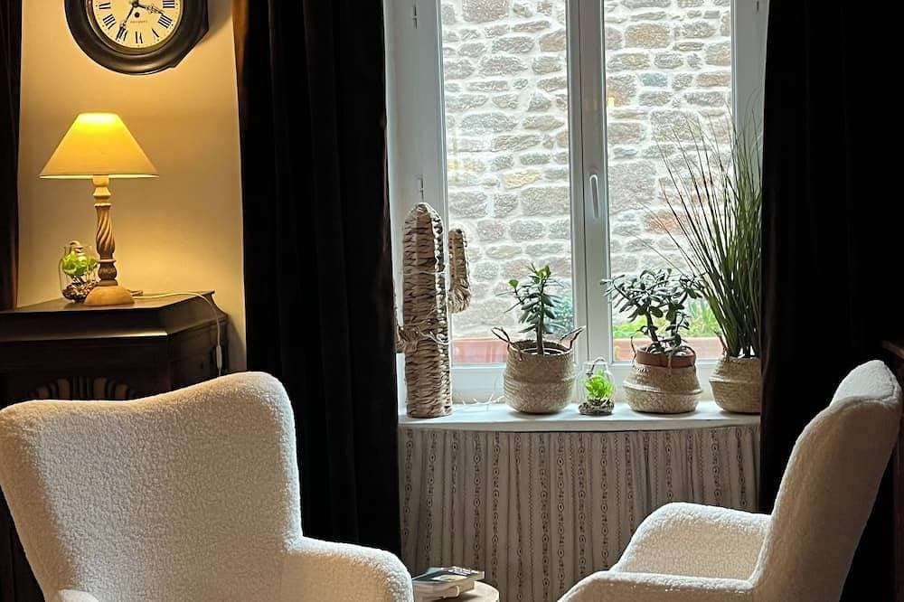 Foto 13 von 17: Fischerhaus Granit Barfleur Hafengarten Wifi-100 m vom Hafen entfernt