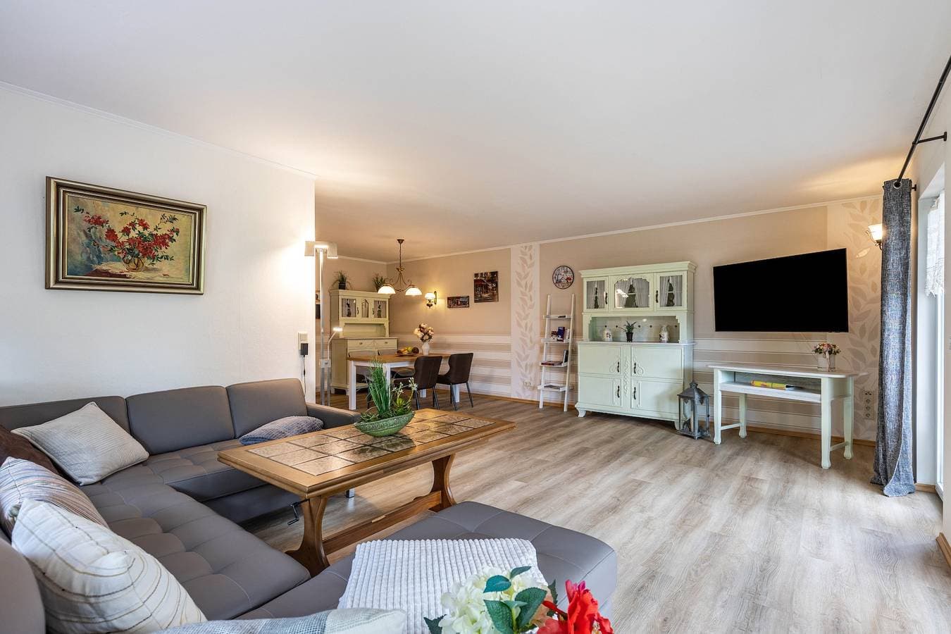 Foto 7 von 31: Ferienhaus 'Ferienhaus 75 Qm, 1 Schlafzimmer' mit privater Terrasse, Gemeinschaftsgarten und WLAN