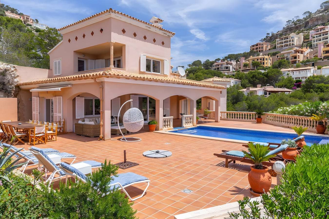 Foto 3 von 28: Villa 'Ichtys' mit Infinity-Pool und Meerblick in Cala Moragues